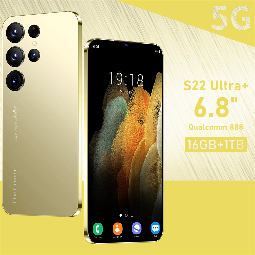 S22 ultra sublimation senior screen touch rugged cell new cheapest mobile phone 4g android 2022 smar