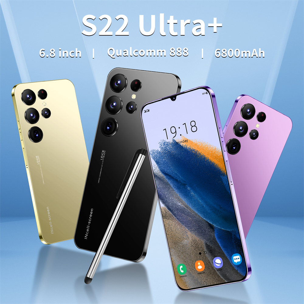 S22 ultra sublimation senior screen touch rugged cell new cheapest mobile phone 4g android 2022 smar