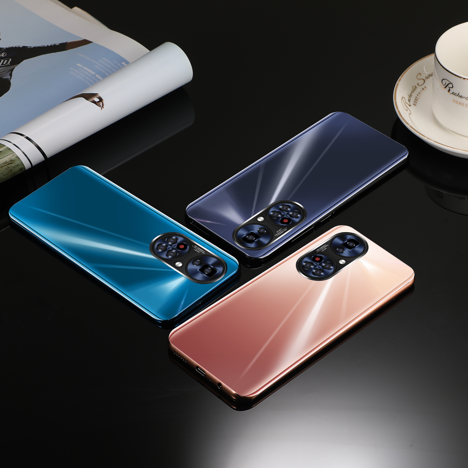 Wholesale Factory Price Original Brand P50PRO+ Sealed Box Unlocked 12+512G Smart Phones Mobile 32+64