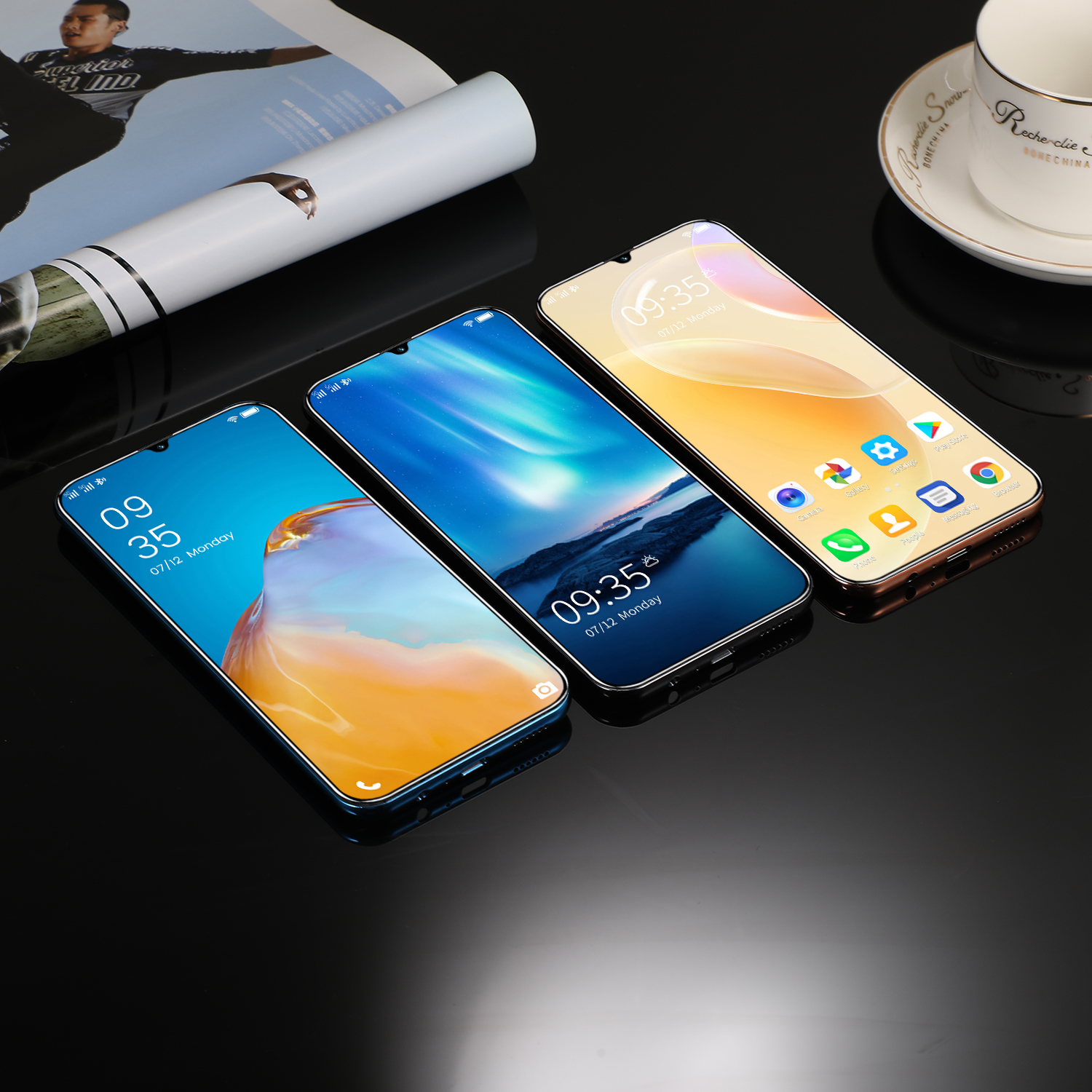 Wholesale Factory Price Original Brand P50PRO+ Sealed Box Unlocked 12+512G Smart Phones Mobile 32+64