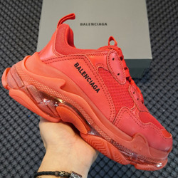 SANMAO 2021 trending unisex designer men famous brands 41 all white triple s balencia sneakers