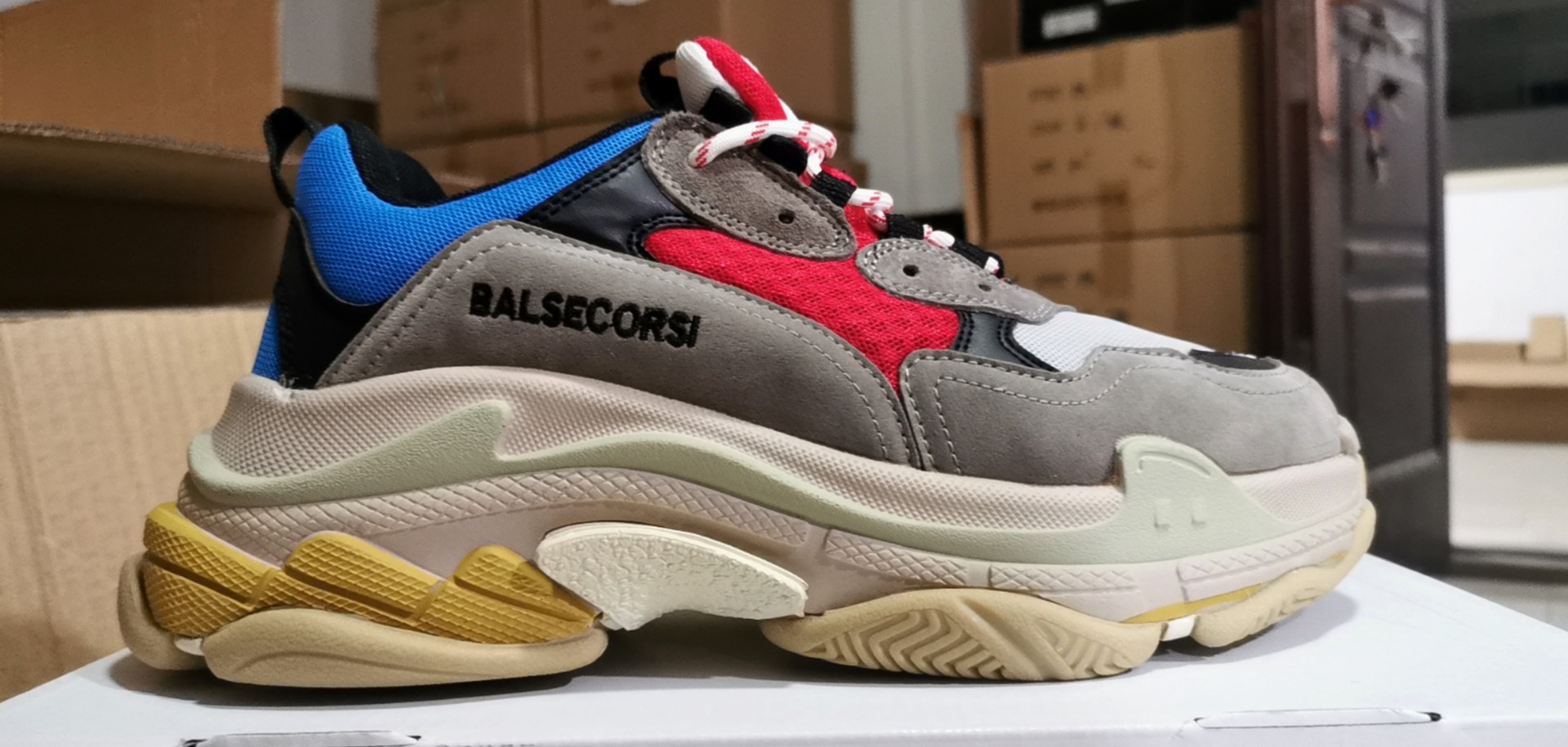 2021 Factory high quality brands balencia shoes crystal bottom balanciaga shoes Original Logo Boxes 