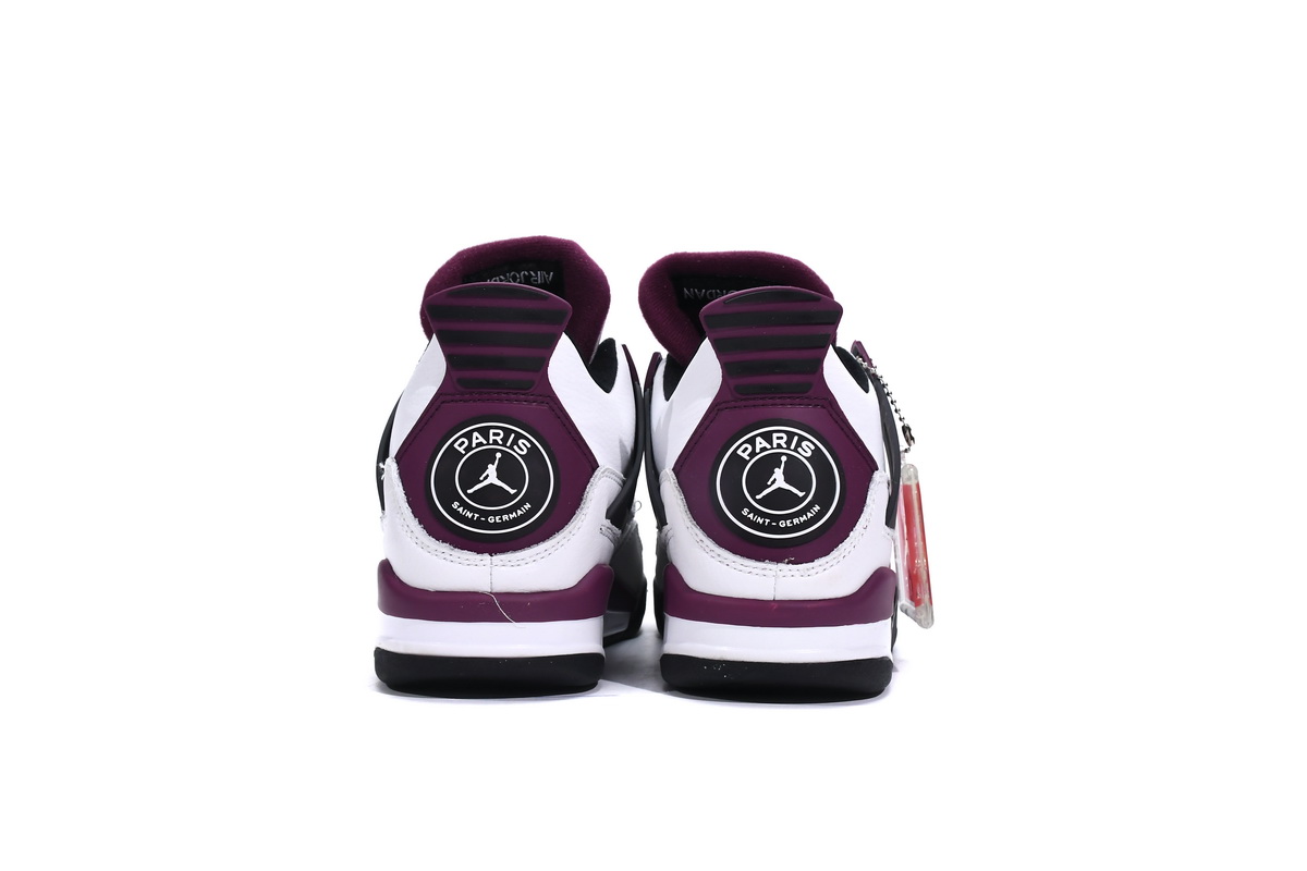 4 Retro Psg Paris Military Flight Black Designer Sneakers Men Women Basketball Shoes