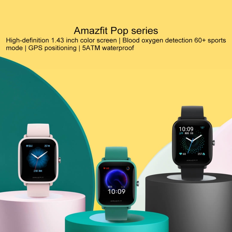 Online Shopping Youpin Amazfit Pro Smart Watch 1.43-inch TFT Portable Fashion Design Bracelet