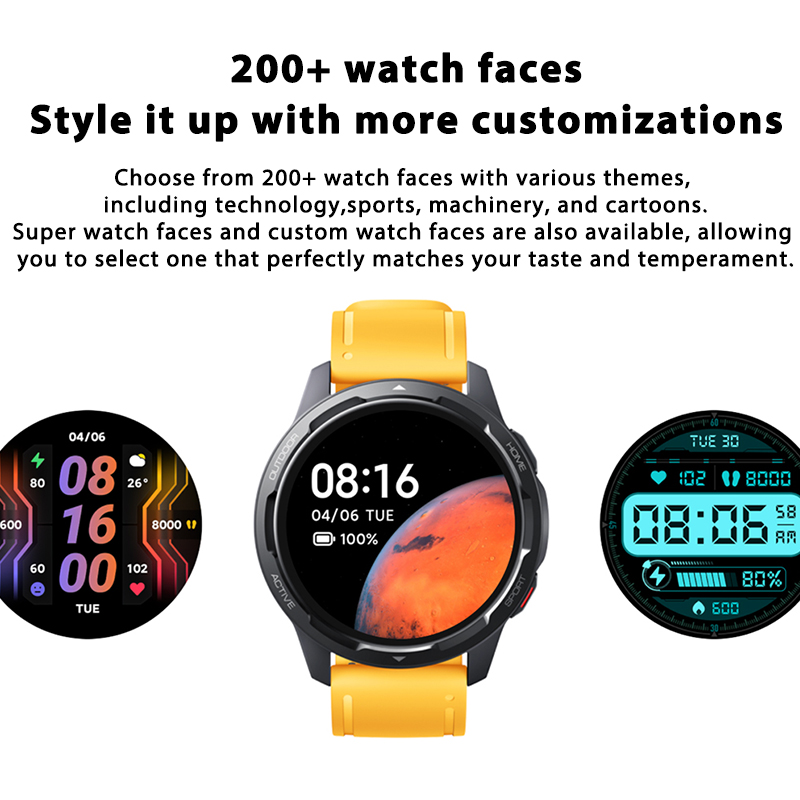 Global Version Xiaomi Mi Watch S1 Active Smart Watch GPS 470mAh 1.43 Display Heart Rate Sensor Blood