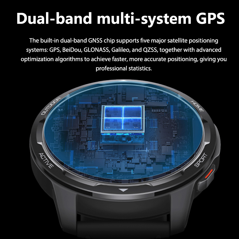 Global Version Xiaomi Mi Watch S1 Active Smart Watch GPS 470mAh 1.43 Display Heart Rate Sensor Blood