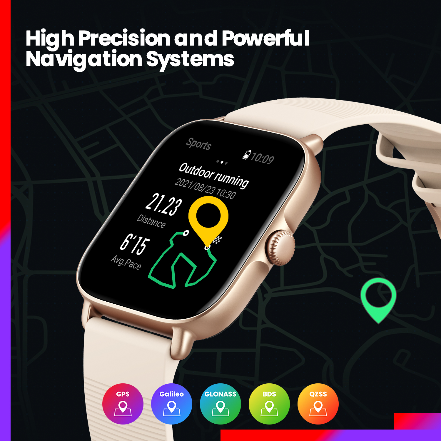 Global Version 2021 New Amazfit GTS 3 GTS3 GTS-3 Zepp OS sports music Smartwatch  AMOLED Display lon