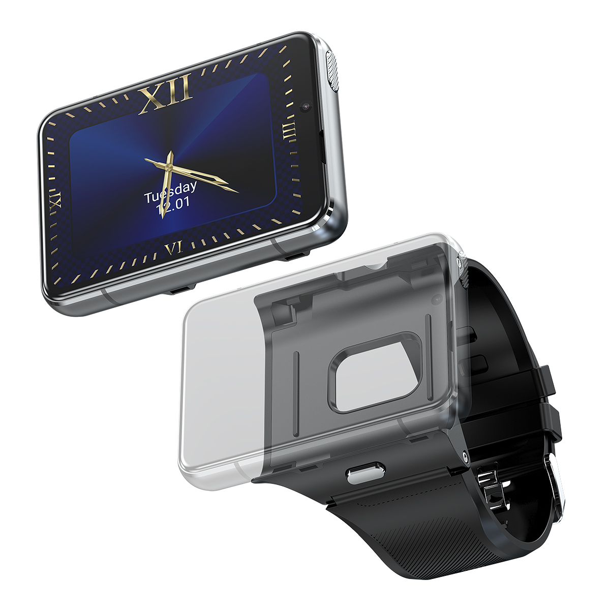 2.88 inch 4g android wifi smartwatch android 9.0 sim card mobile phone gps s999 smart watch with 4g 