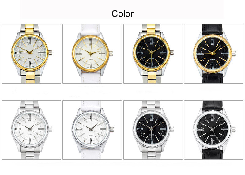 Wholesale fashion quartz watches men or women cust