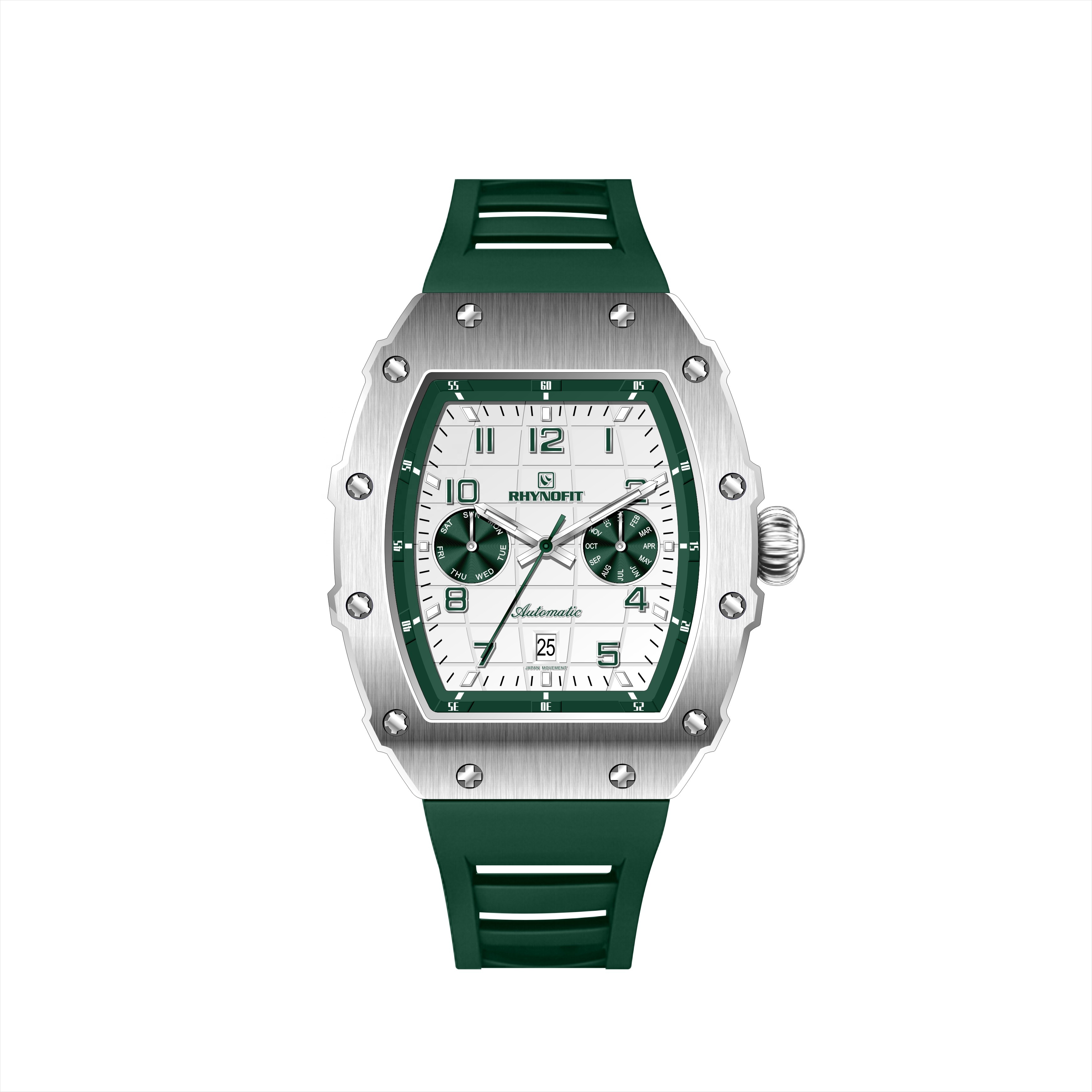 Premium pro Richard Mil-le modified 316L stainless steel Charm Automatic watch of MIYOTA 9122 MOVT m