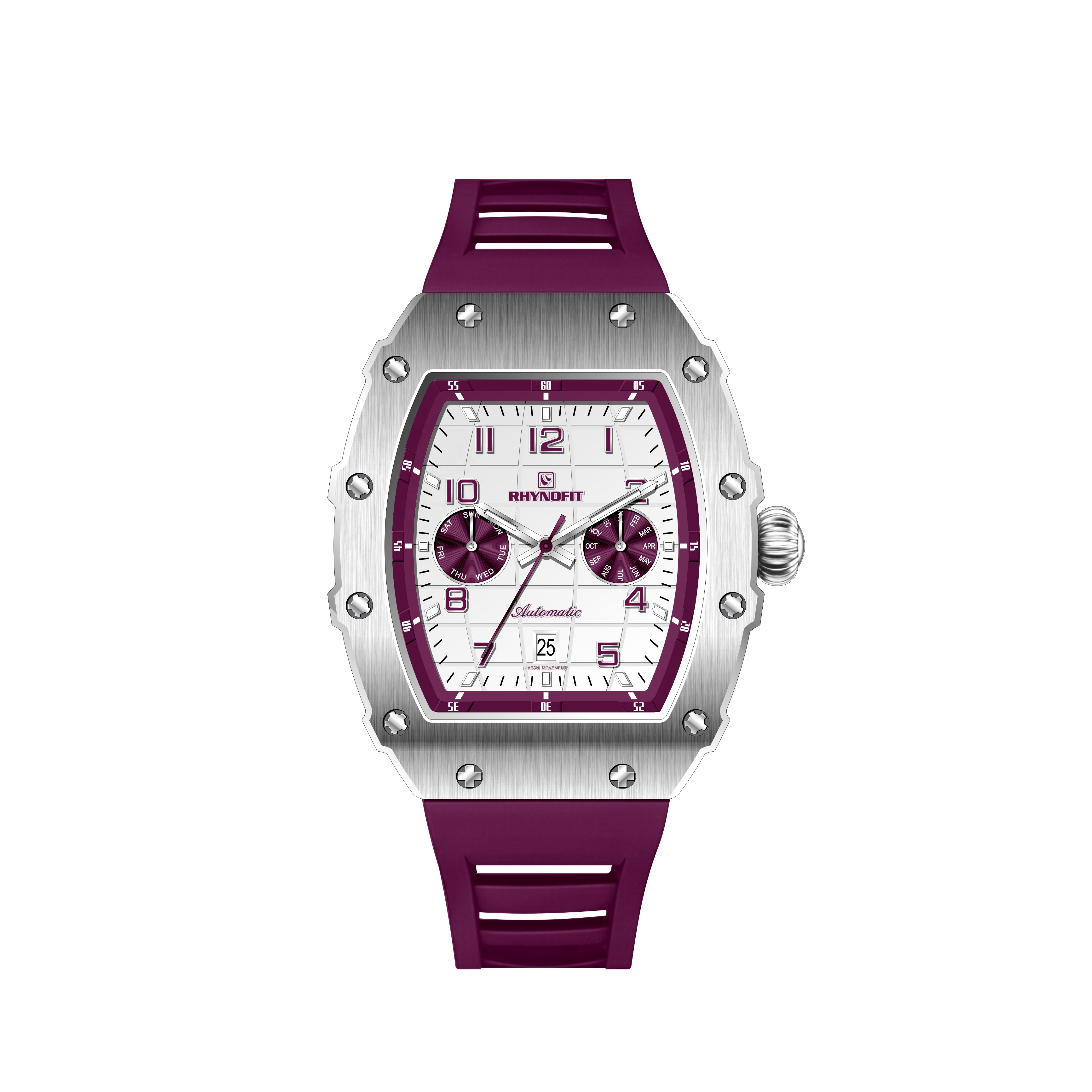 Premium pro Richard Mil-le modified 316L stainless steel Charm Automatic watch of MIYOTA 9122 MOVT m