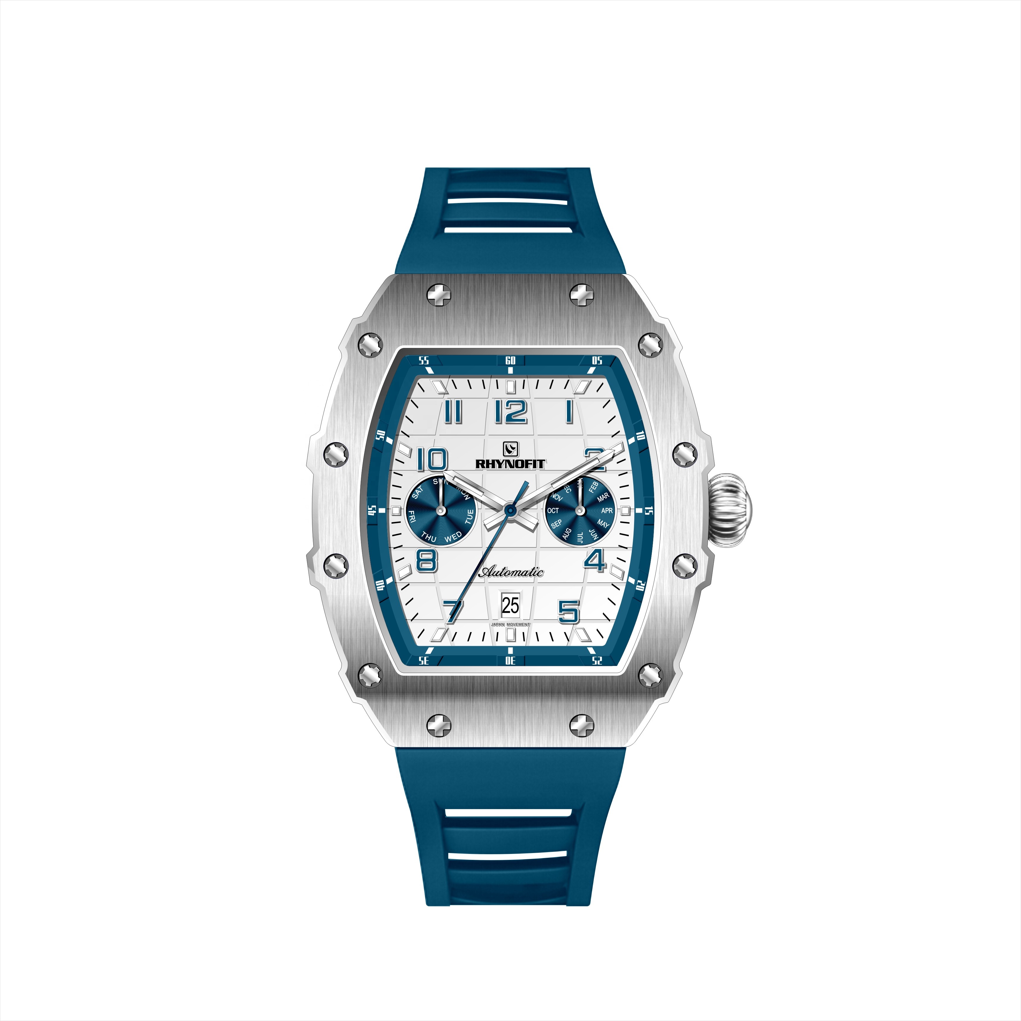 Premium pro Richard Mil-le modified 316L stainless steel Charm Automatic watch of MIYOTA 9122 MOVT m
