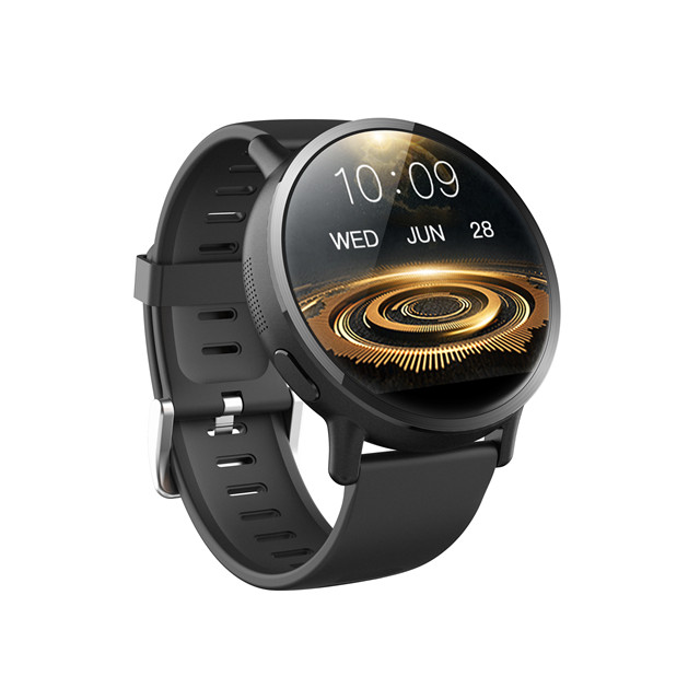 DM19 4G Smart Watch round 2.03 inch Big Screen MTK6739 Quad Core Android  8.0MP Camera GPS WIFI Blue