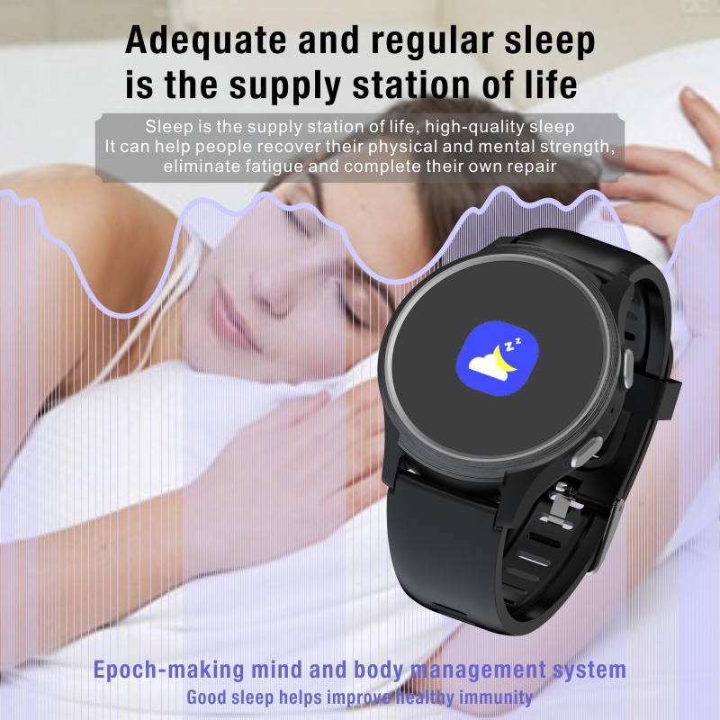 L18 GPS SP02 HR SOS Smartwatch Custom 4G Sim Card 2-way Call ECG Wifi BET High Quality Elder Women M