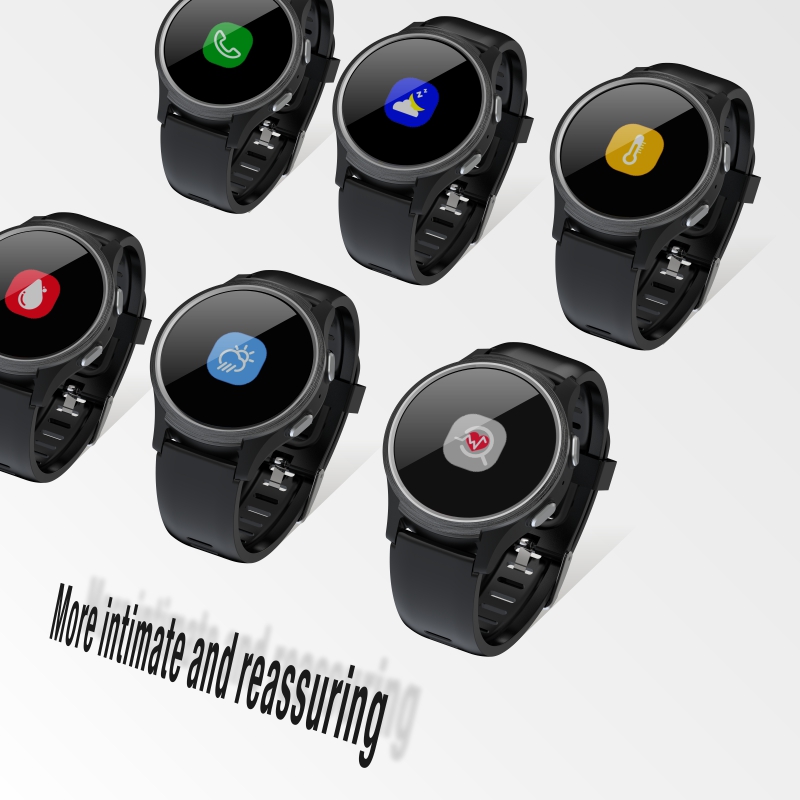 L18 GPS SP02 HR SOS Smartwatch Custom 4G Sim Card 2-way Call ECG Wifi BET High Quality Elder Women M