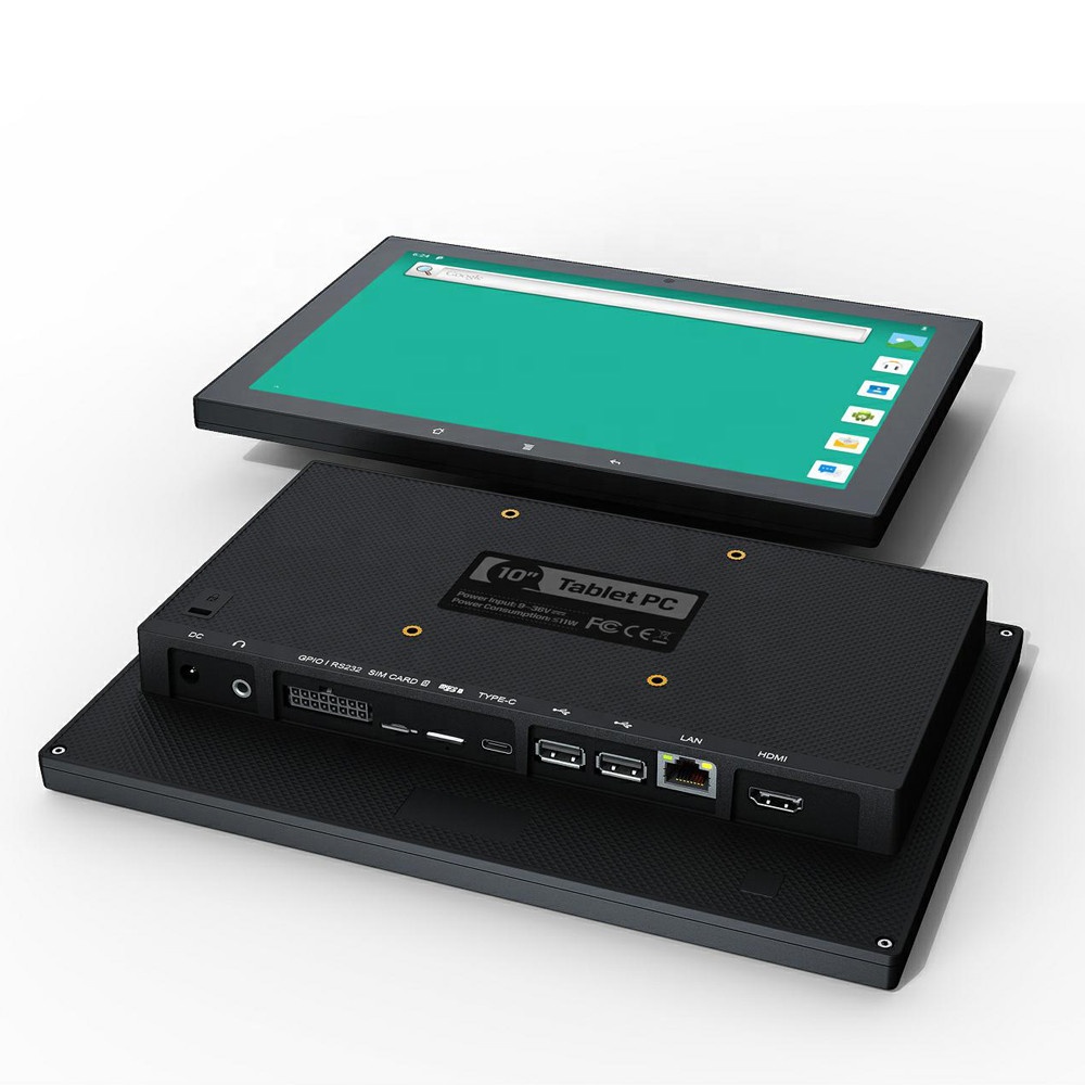 10.1 inch IPS 1000 nits Android 9.0 Panel PC Smart Home Industrial Tablet Computer