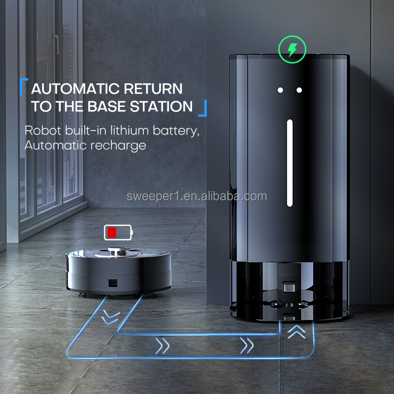 Home Use Commercial Cleaning Robot Portable Smart Sweeping Robot Machine Vacuum Mopping Robot for Re