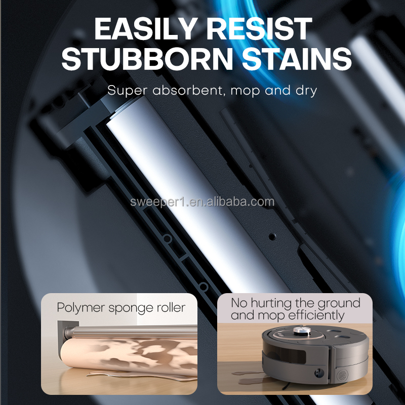 Home Use Commercial Cleaning Robot Portable Smart Sweeping Robot Machine Vacuum Mopping Robot for Re