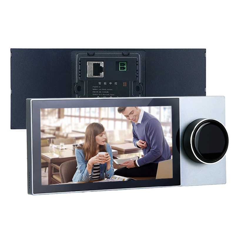 6'' HD LCD Display Touch Wall Switch Zigbee Smart Home Smart Light Control Panel