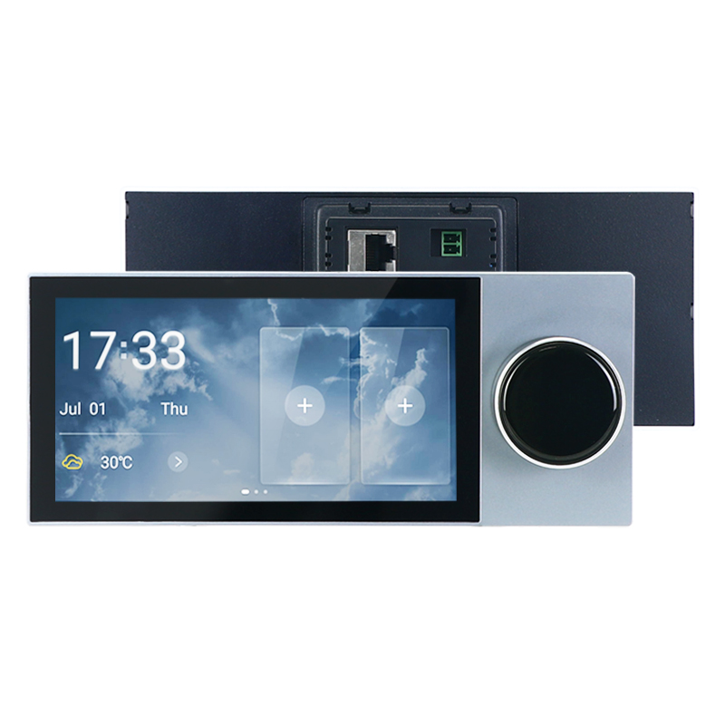 6'' HD LCD Display Touch Wall Switch Zigbee Smart Home Smart Light Control Panel