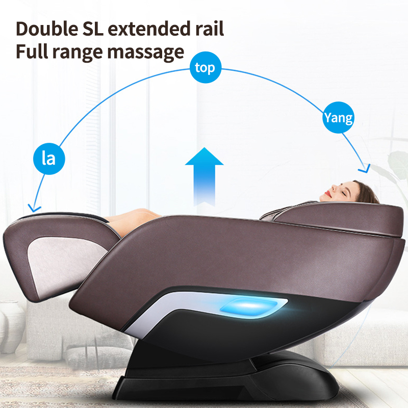 Luxury Modern Full Body Robot AI Smart SL Track deluxe massage cahir Zero Gravity Shiatsu AI 4D Mass