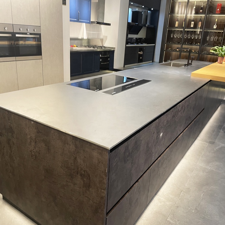touch to open smart home kitchen cabinets with soft hinge