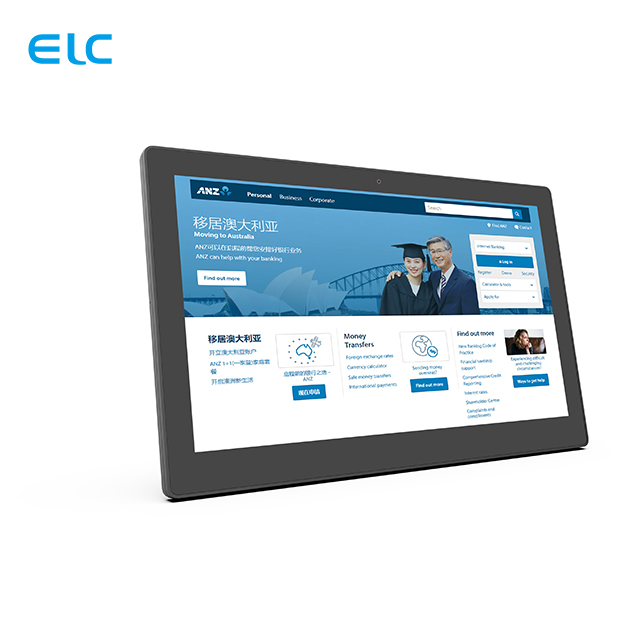 Manufacture wall mount smart home device 15.6 inch capacitive touch screen POE RJ45 NFC quad core an