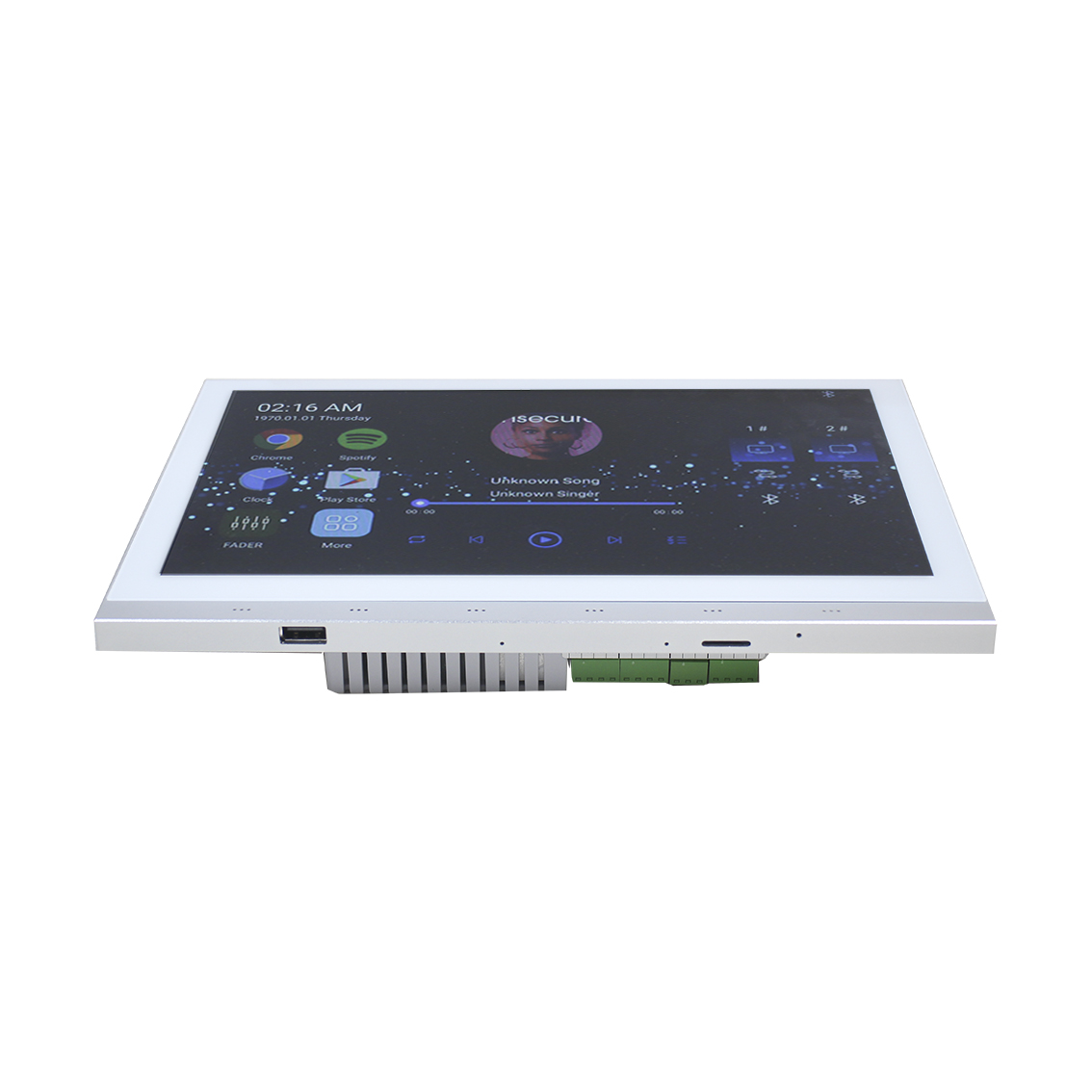 LIKE BA-1025ADX AUDIO Touch Screen Multi Room Stereo Wifi Music Smart Home Audio System Bluetooth In