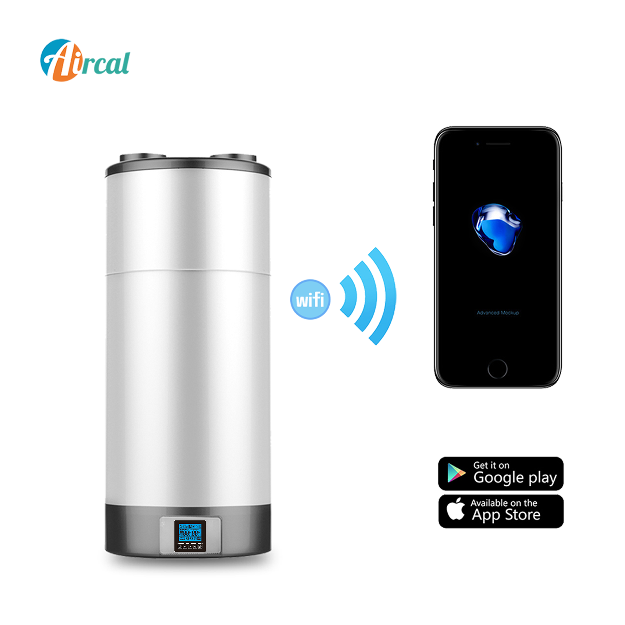 oem/odm heat pump factory 80L  hot water heat pump for home