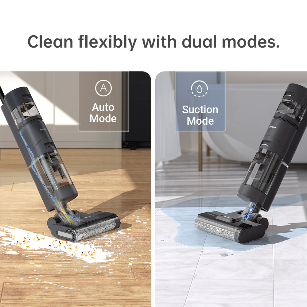 Dreame H12 Cordless Wet Dry Vertical Floor Washing Vacuum Cleaner for Home Handheld Self-Cleaning Sm