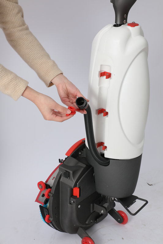 Simple Operation, Smart Charging, Rear Load Home Cleaning Machine Mini Scrubber