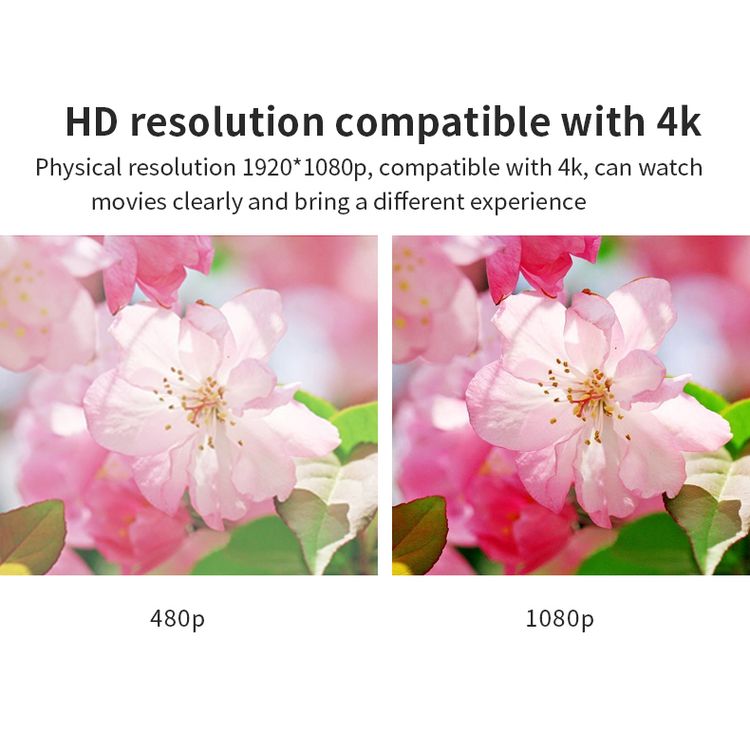 New Android Smart Pico Dlp Beamer 1080p Led Wifi Phone Mirroring Portable Pocket Mini Home Theater P
