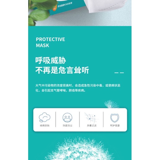 KN95 protective mask summer thin n95 mask dustproof and breathable adult mouth and nose mask KN95 Ma