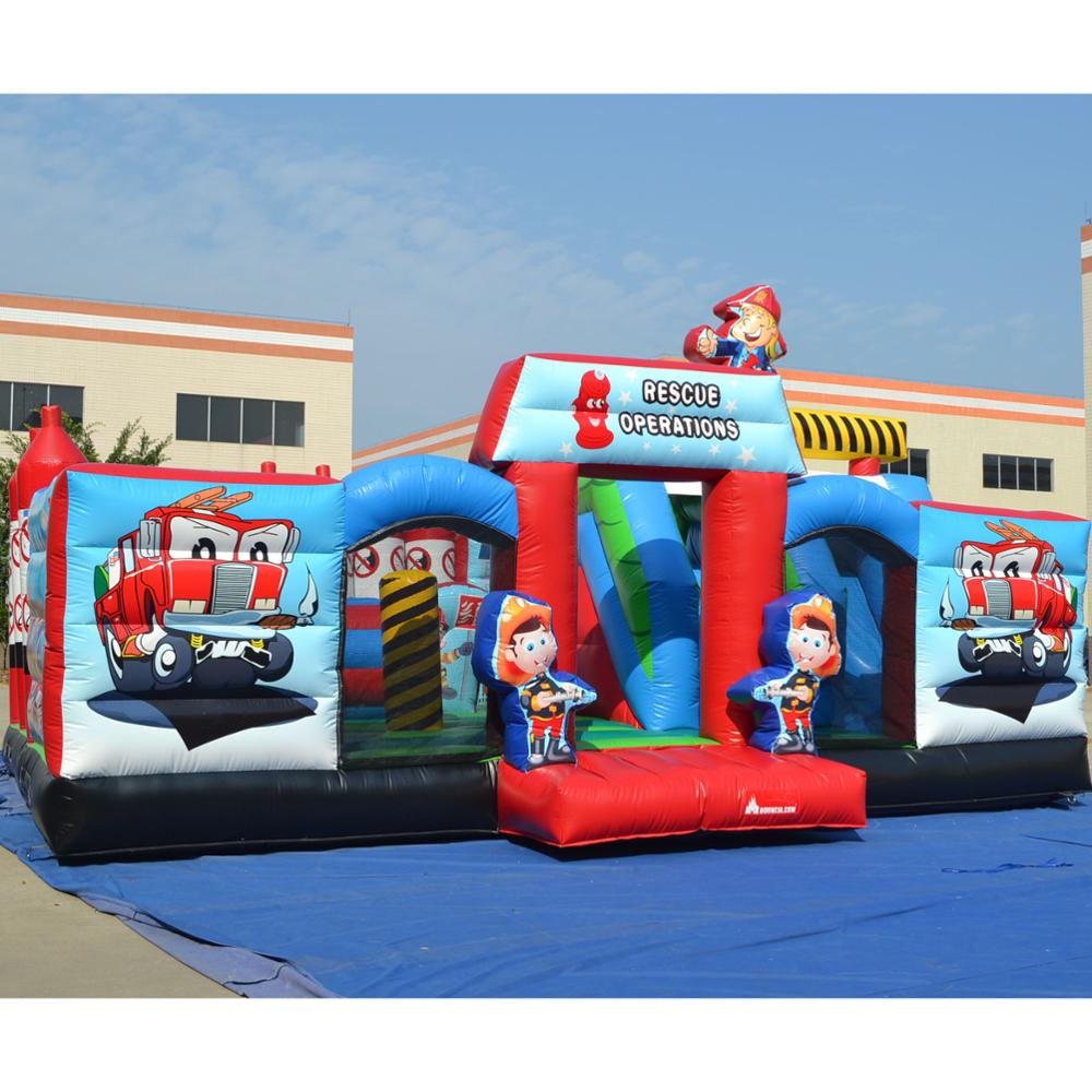2022 Popular Game Outdoor Adult Inflatable Bouncer Obstacle Games Course amusement Sport Games