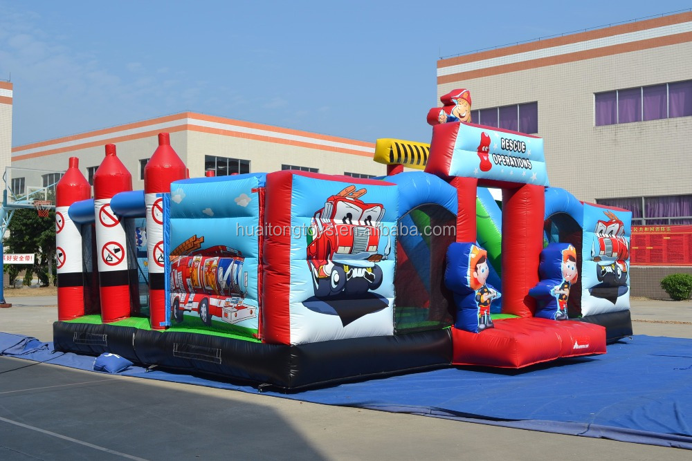 2022 Popular Game Outdoor Adult Inflatable Bouncer Obstacle Games Course amusement Sport Games