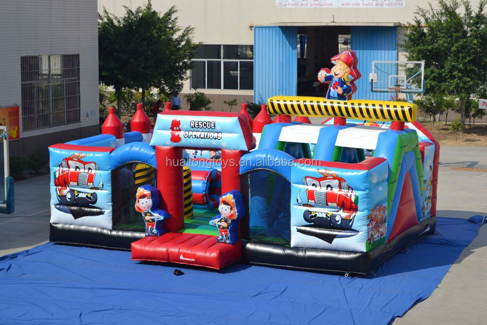 2022 Popular Game Outdoor Adult Inflatable Bouncer Obstacle Games Course amusement Sport Games