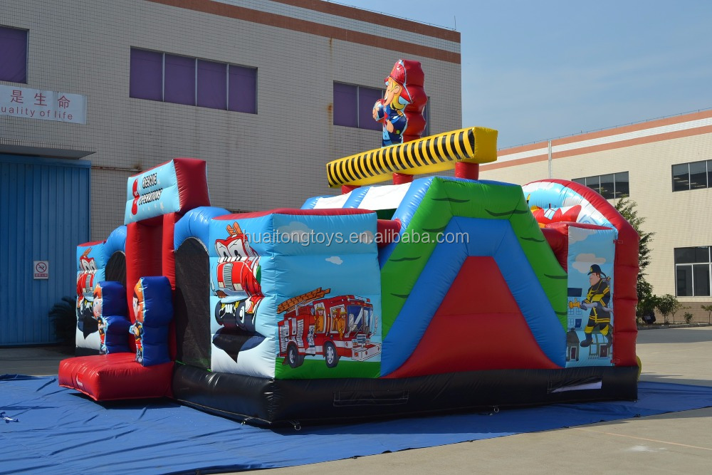 2022 Popular Game Outdoor Adult Inflatable Bouncer Obstacle Games Course amusement Sport Games