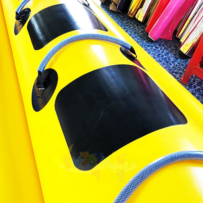 Professional Towable Fly Fish Marine Sport ,Towed Banana Buoy ,3 Tubes Towable Inflatable Fly Fish