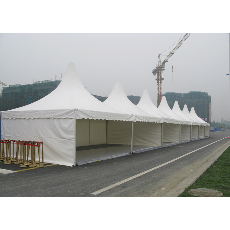 5x5m Sunscreen Aluminum  Pagoda Gazebo Tent for Outdoor Sports Event