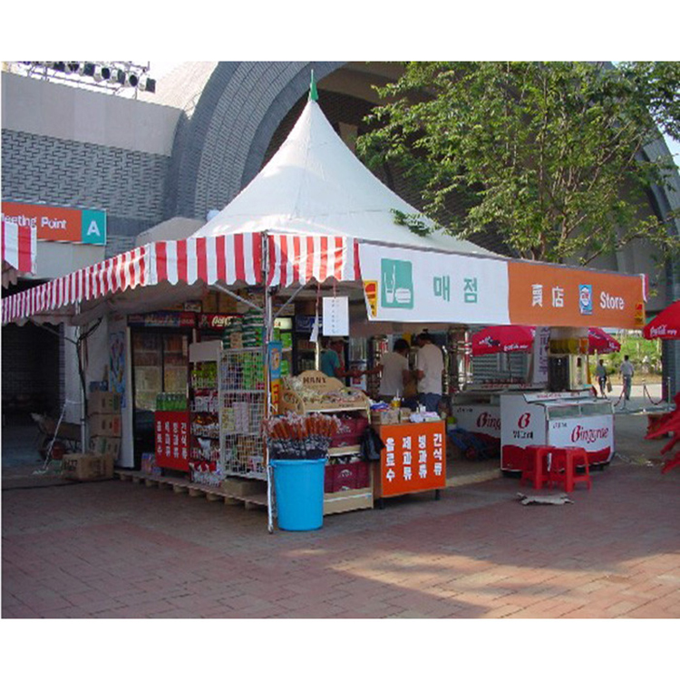 5x5m Sunscreen Aluminum  Pagoda Gazebo Tent for Outdoor Sports Event
