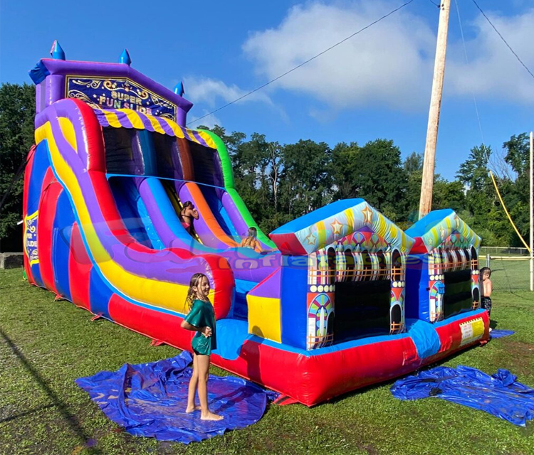 Customized toboggan gonflable dinosaure bounce house commercial combo dinosaur inflatable slide for 