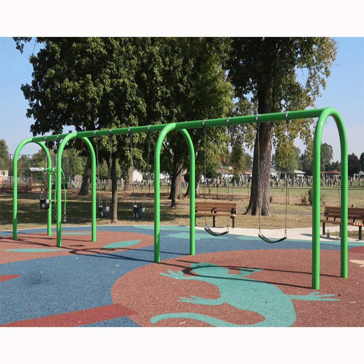 Swing Machine Adult Amusement Park Steel Garden Swing for Adults and Kids