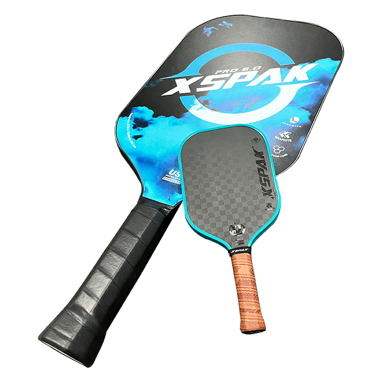 Large Display Racket Carbon Fiber Graphite Pickleball Paddle Usapa Approved Pickleball Racket