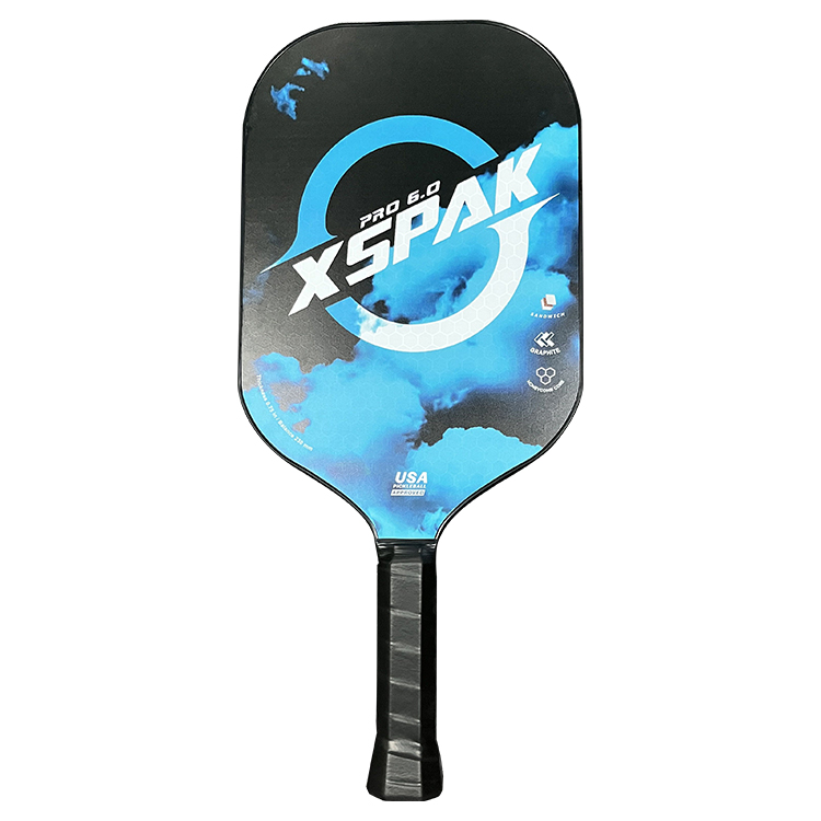 Large Display Racket Carbon Fiber Graphite Pickleball Paddle Usapa Approved Pickleball Racket