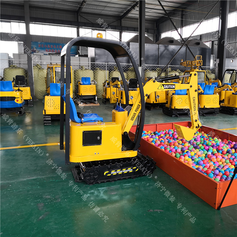 Amusement park mini excavator electric mini excavator toy