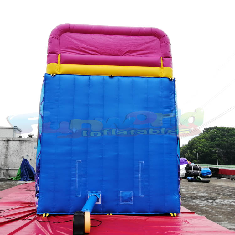 Customized outdoor playground amusement park Giant inflatable ocean slide with Ocean Ball Pool for s