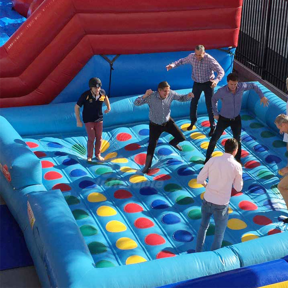 Customized Funny Inflatable Twister Game For Sale