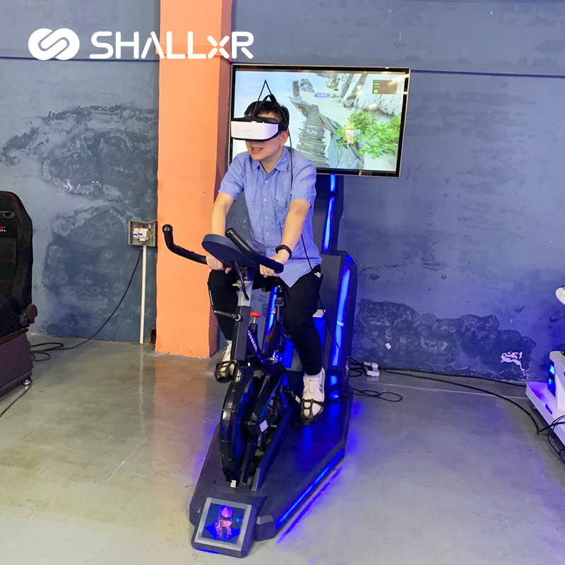 ShallxR Amusement Ride Games Spinning Fitness Sports Virtual Reality Bicycle Treadmill Motorbike Rac