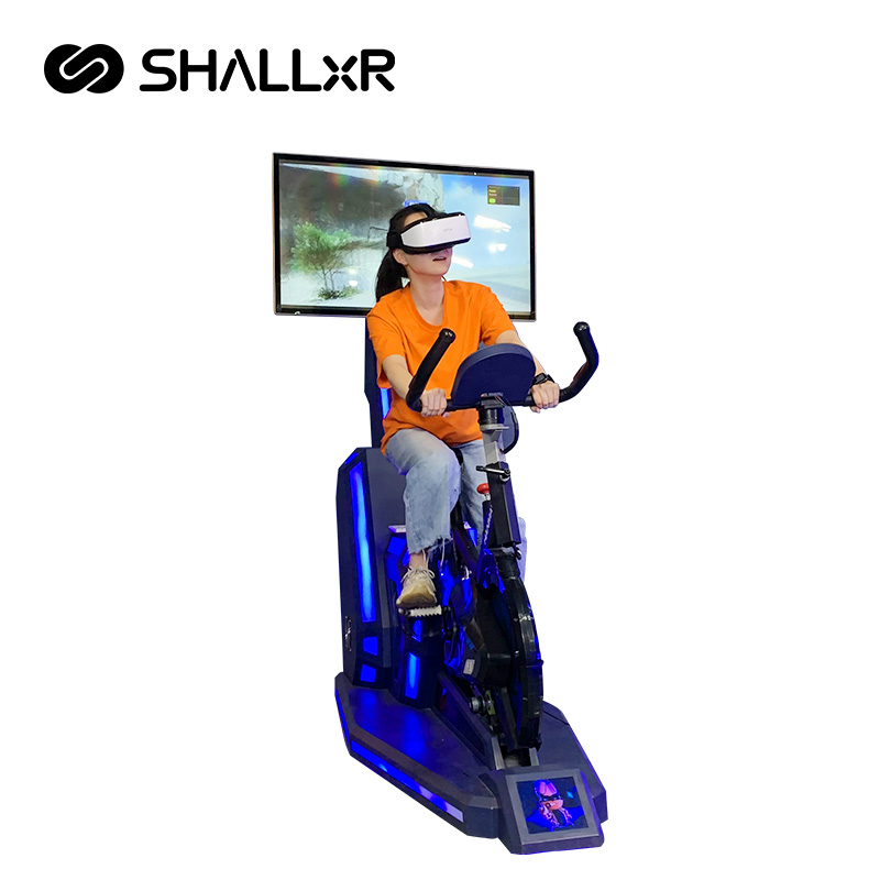 ShallxR Amusement Ride Games Spinning Fitness Sports Virtual Reality Bicycle Treadmill Motorbike Rac