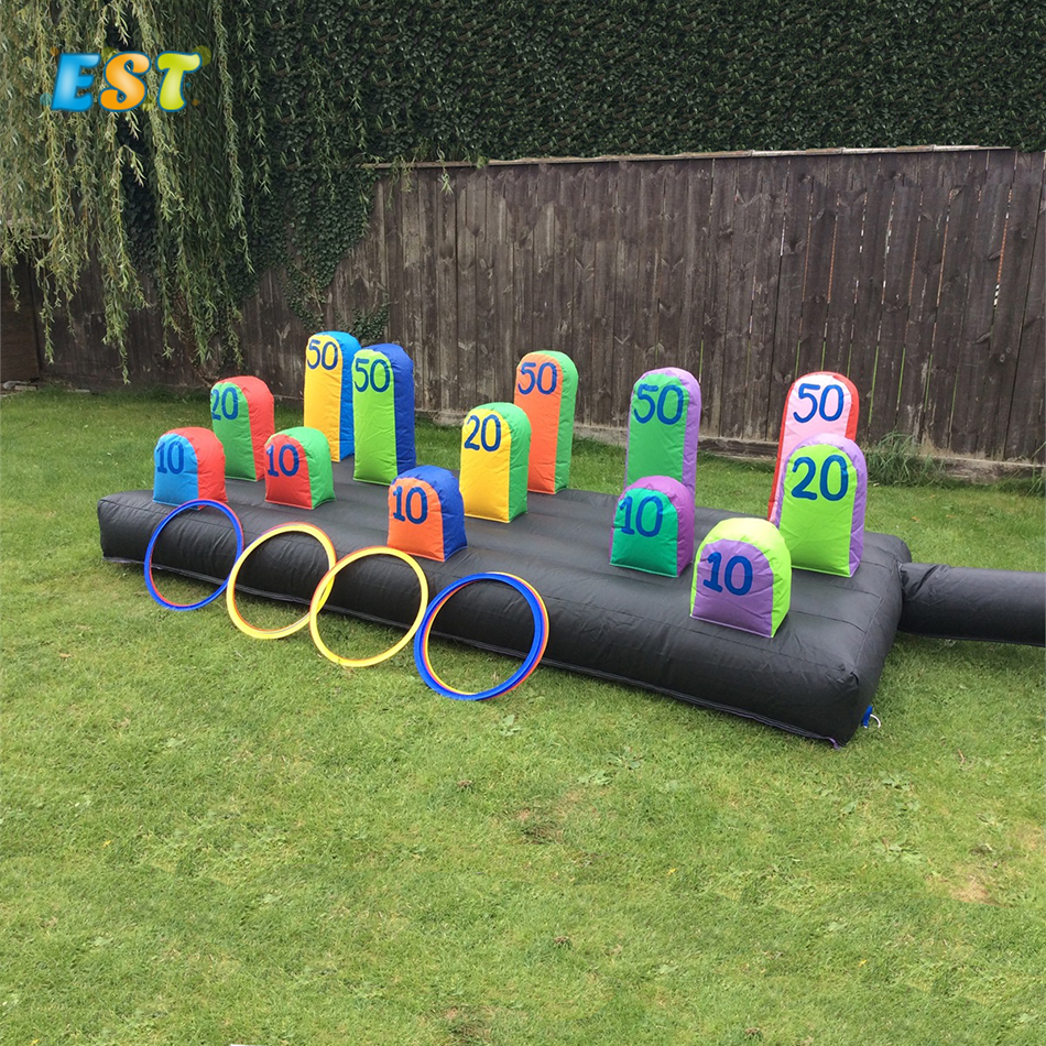 Cheap China Yard Inflatables Inflatable Ring Toss Game for outdoor team